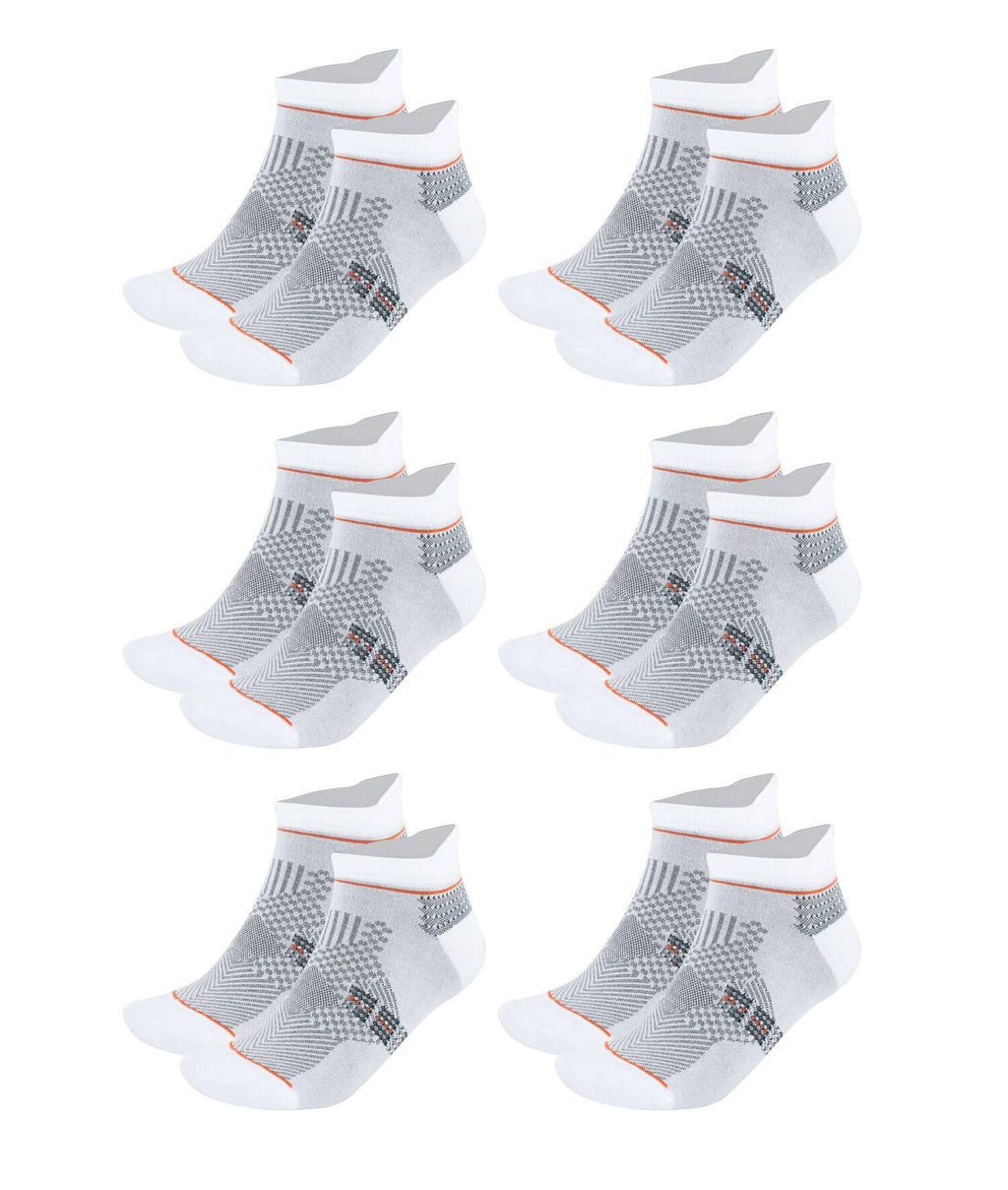 Men's & Women's Bamboo Ankle Socks 6-Pack
