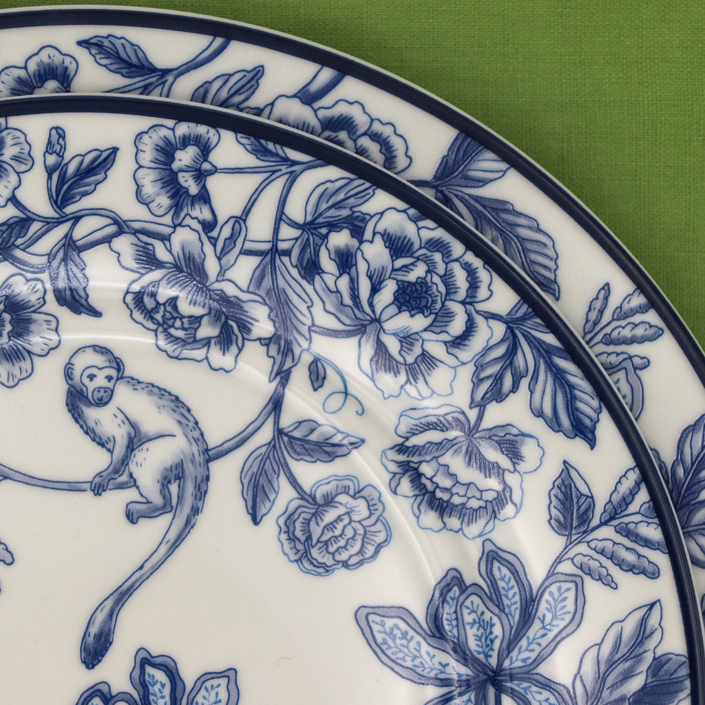Bombay Blue Starter Plate - Set of 4