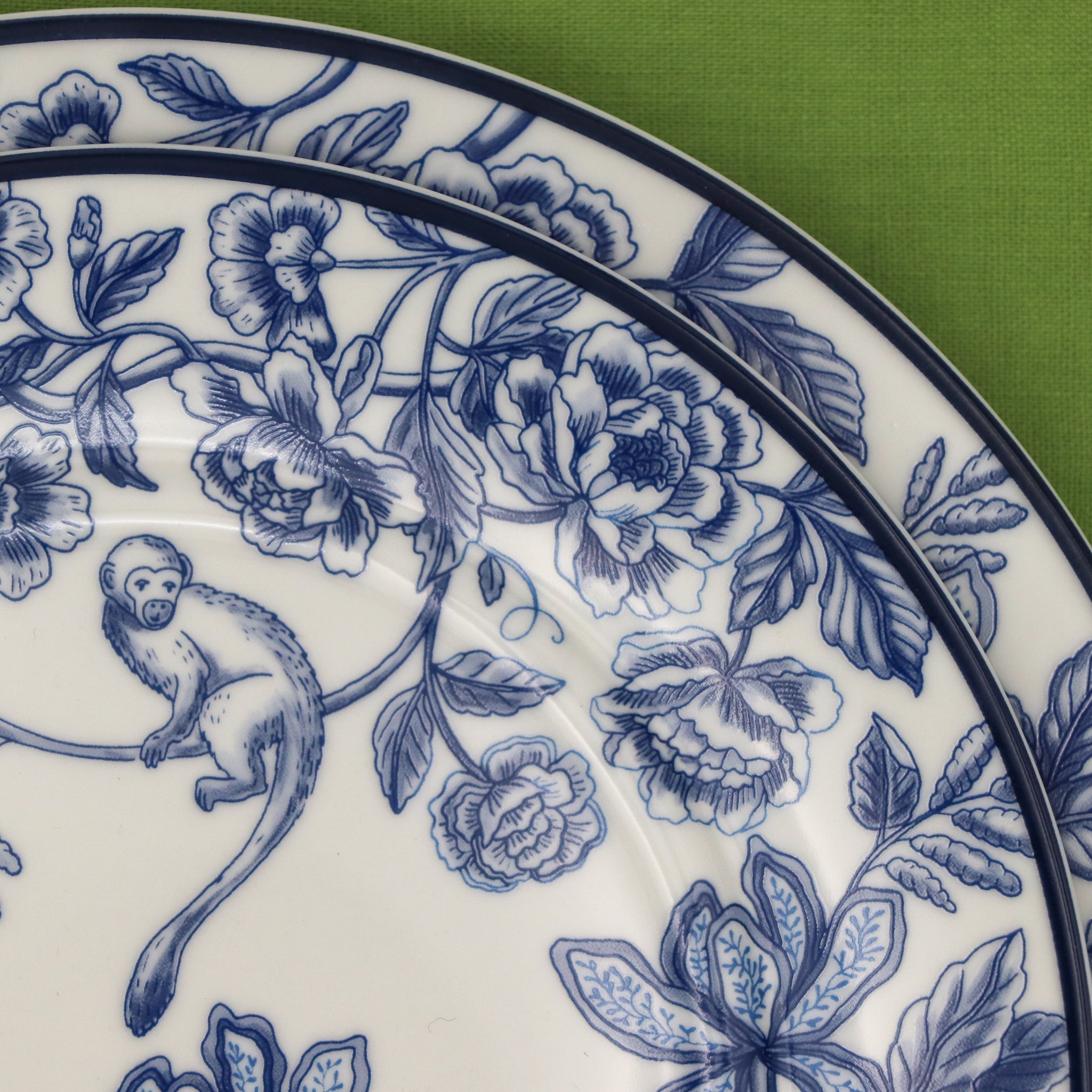Bombay Blue Starter Plate - Set of 4