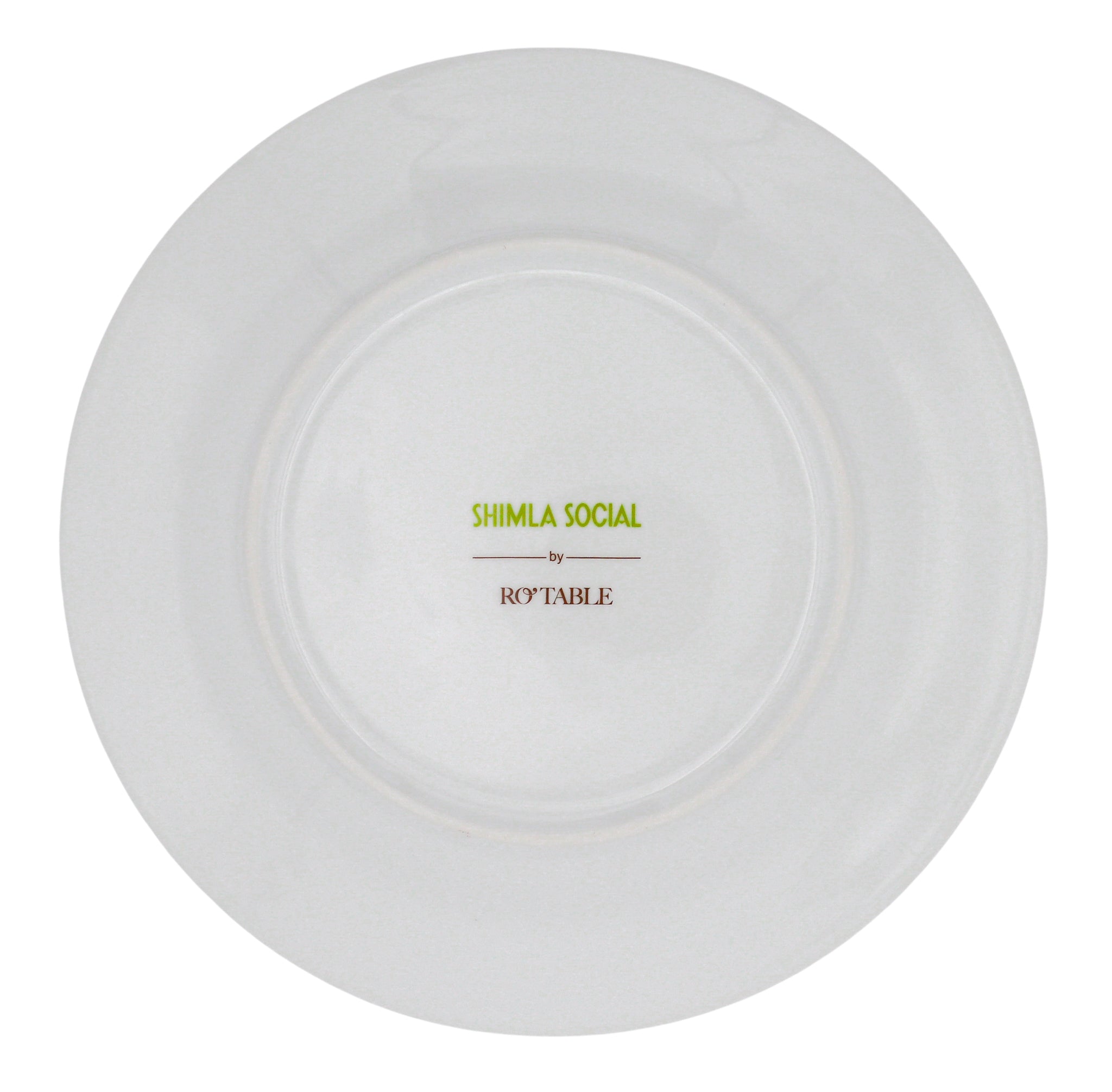Bombay Blue Starter Plate - Set of 4