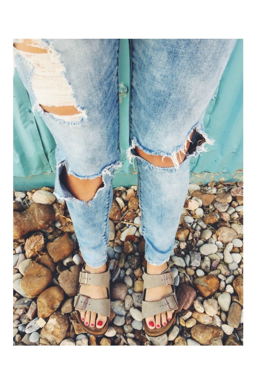 Birkenstock Arizona Soft Narrow Width in Taupe