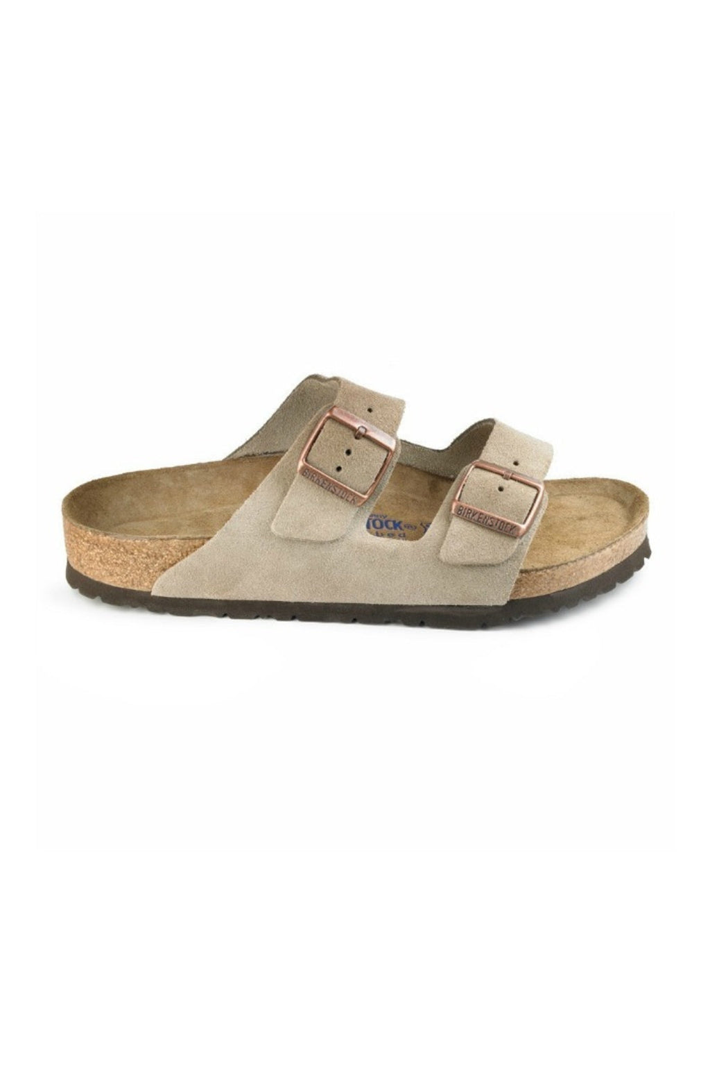 Birkenstock Arizona Soft Narrow Width in Taupe