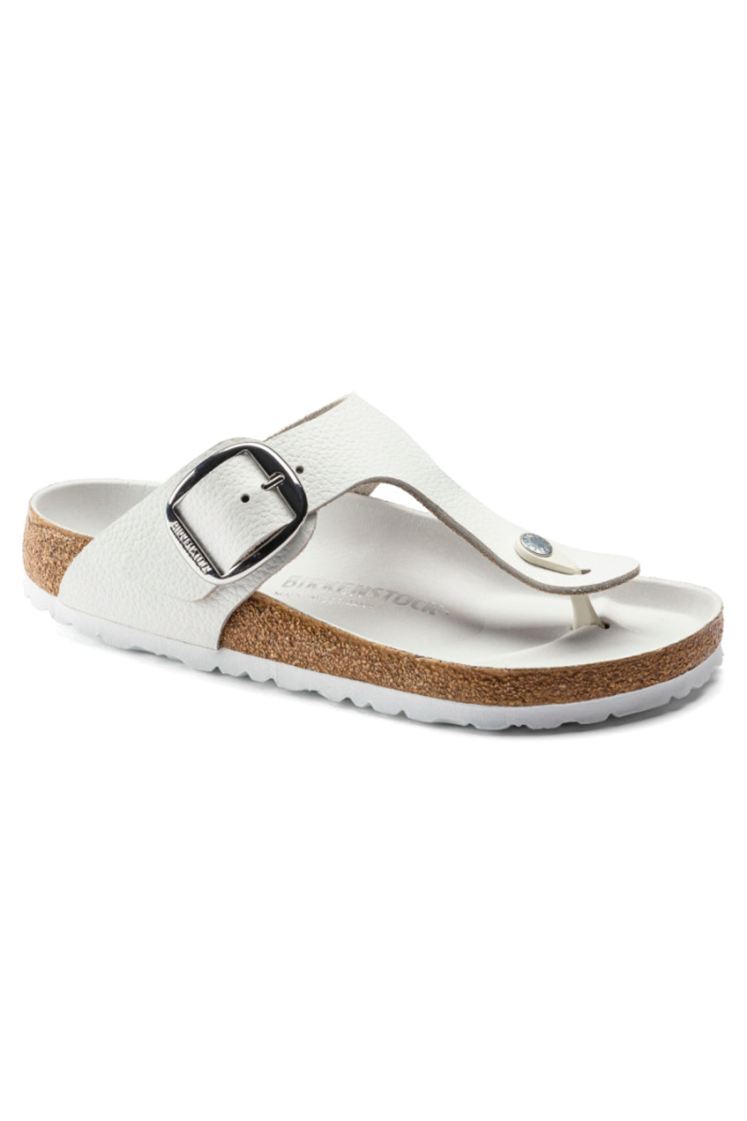 Birkenstock Gizeh Big Buckle Regular Width in White
