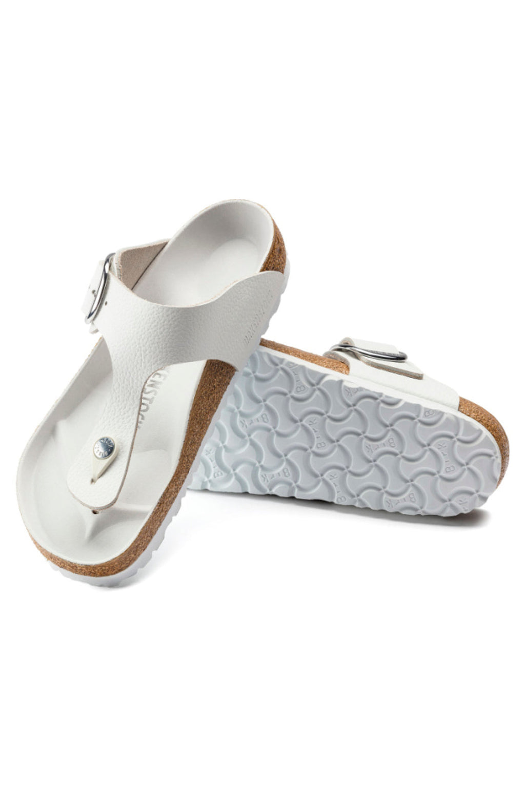 Birkenstock Gizeh Big Buckle Regular Width in White