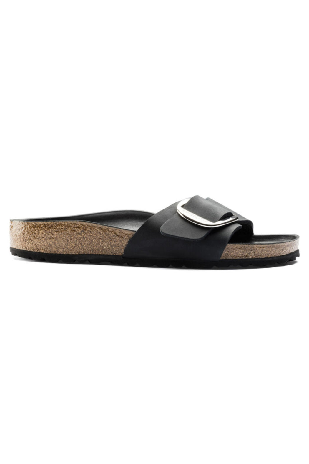 Birkenstock Madrid Big Buckle in Black
