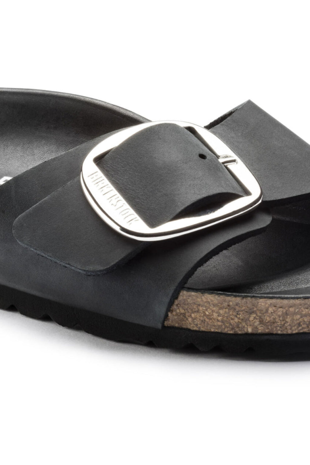 Birkenstock Madrid Big Buckle in Black