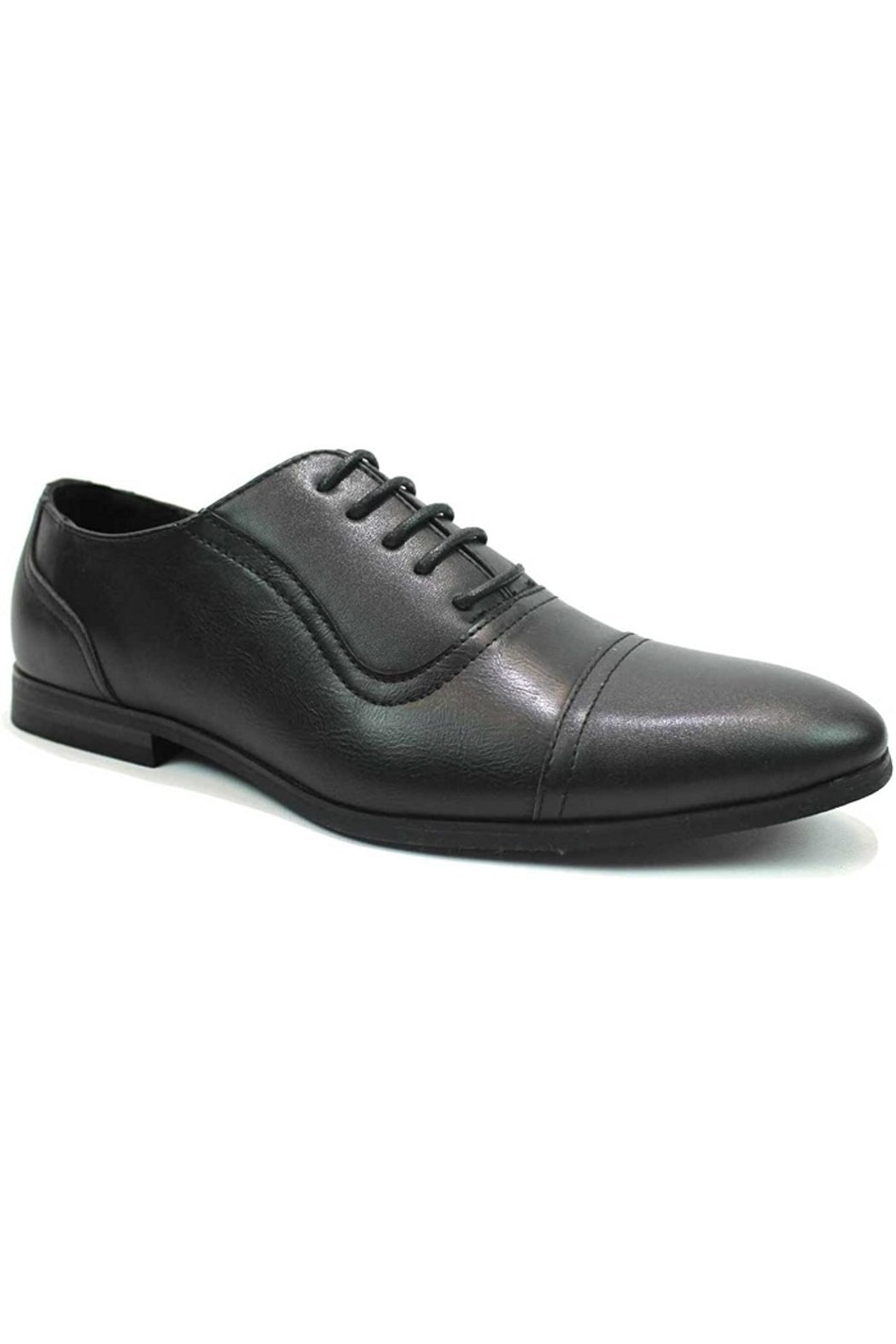 Black Cap Toe Dress Shoes