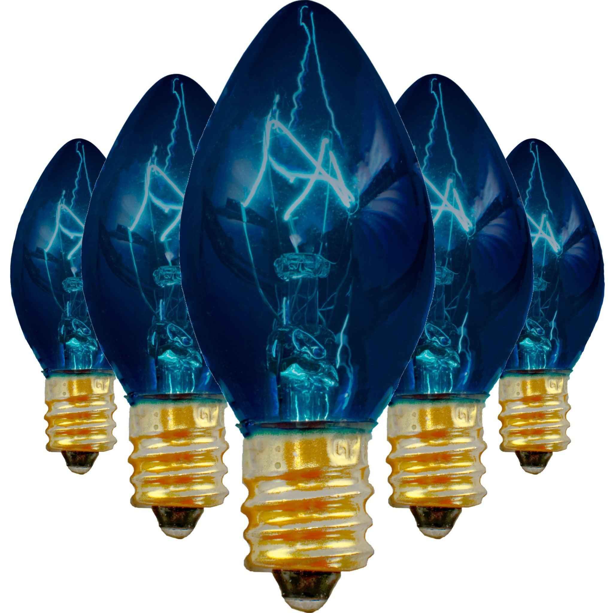 Blue Magnetic String Lights
