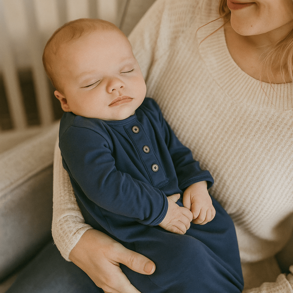 Blue Titan Knotted Gown
