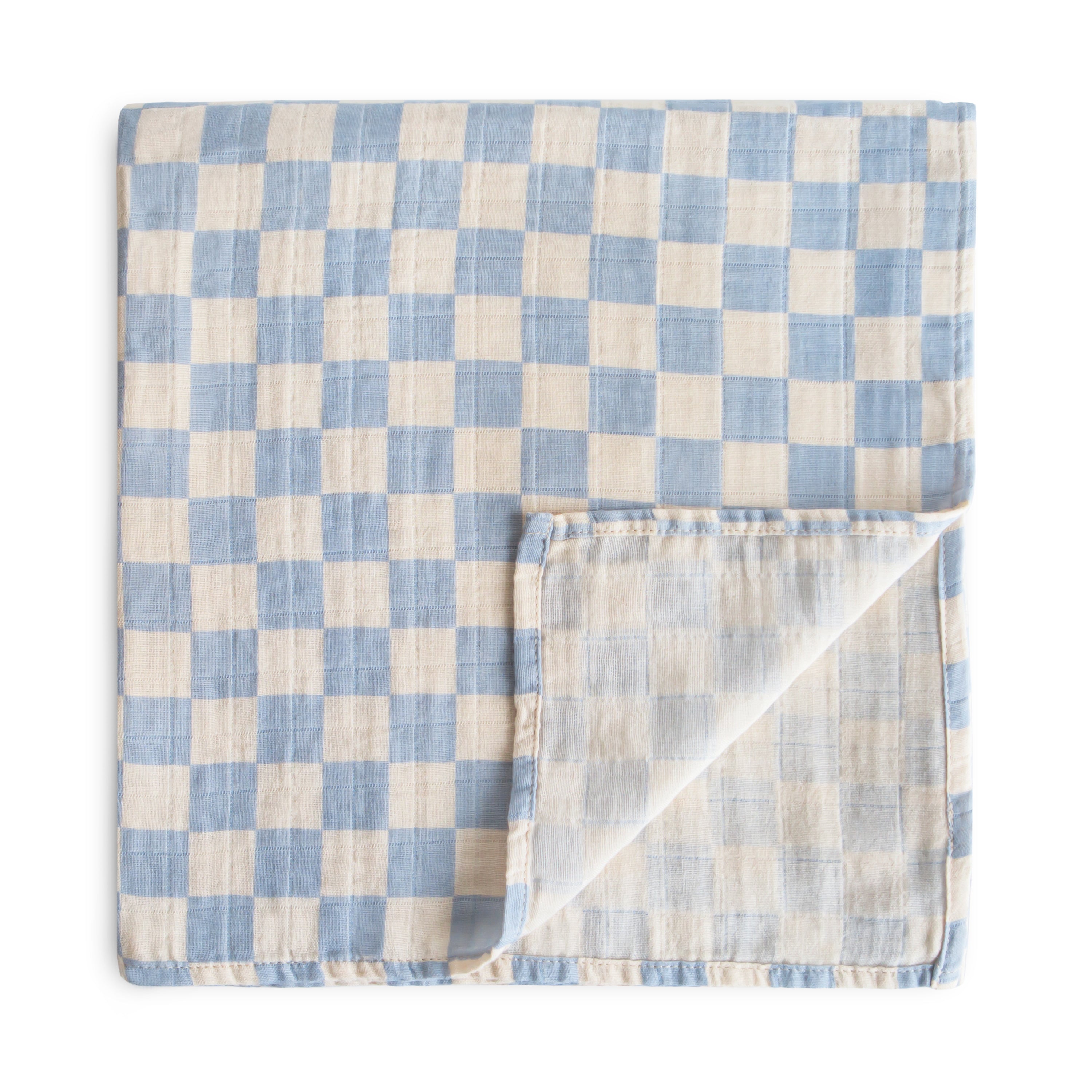 Organic Cotton Muslin Swaddle Blanket