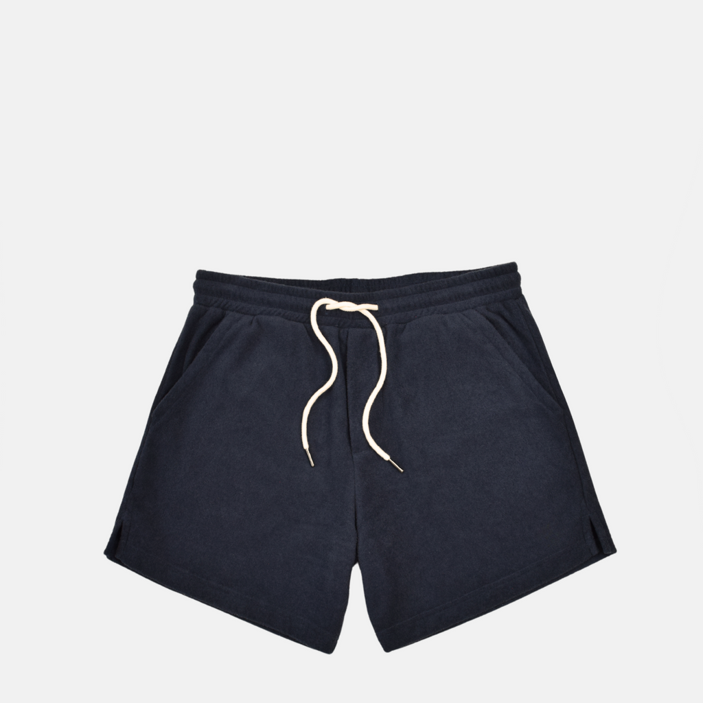 Navy Toweling Terry Short