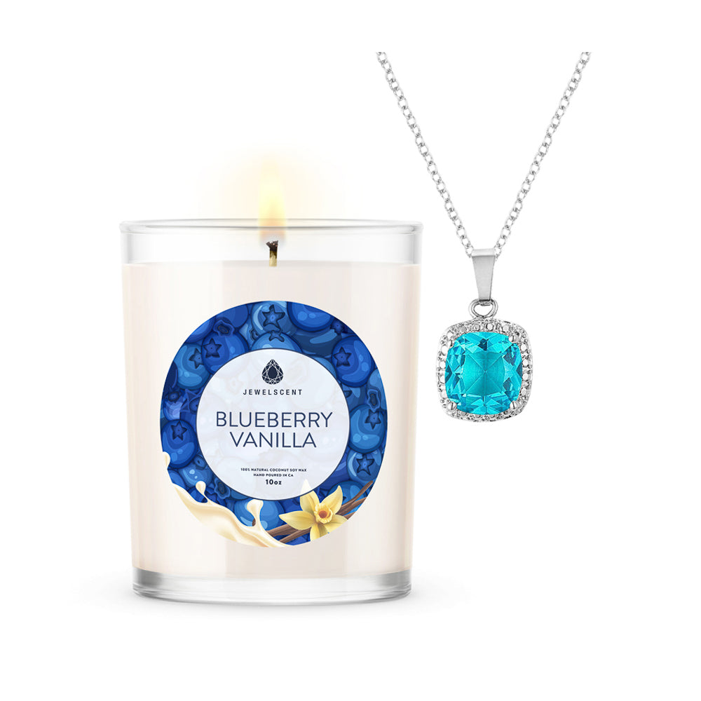 Blueberry Vanilla 10oz Signature Jewelry Candle