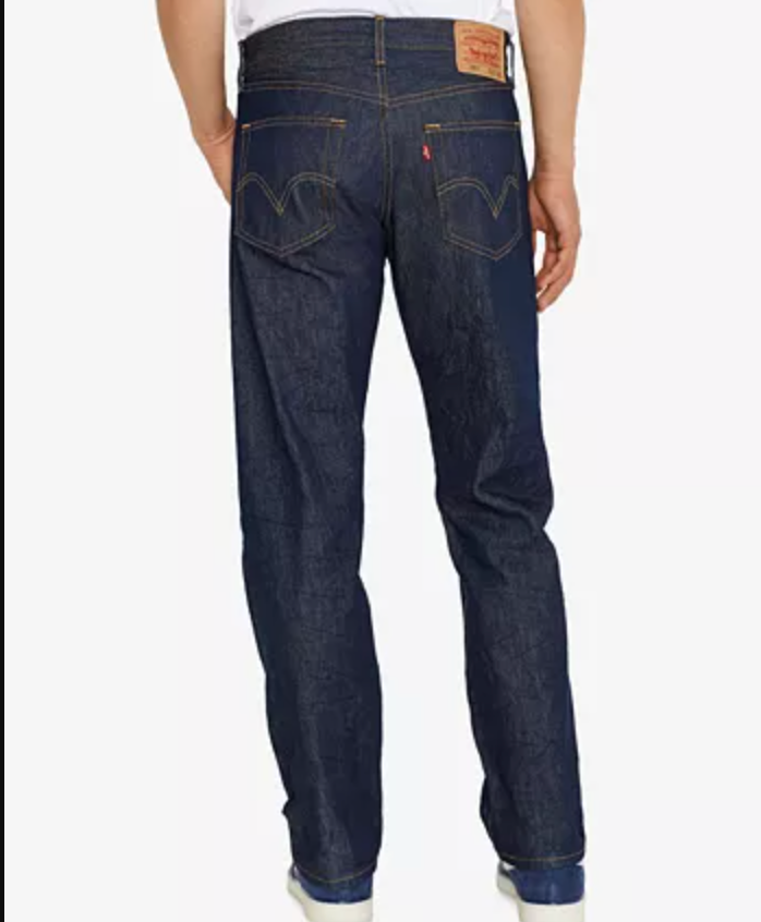 Mens Levi 501 Shrink To Fit Jeans BIG & TALL