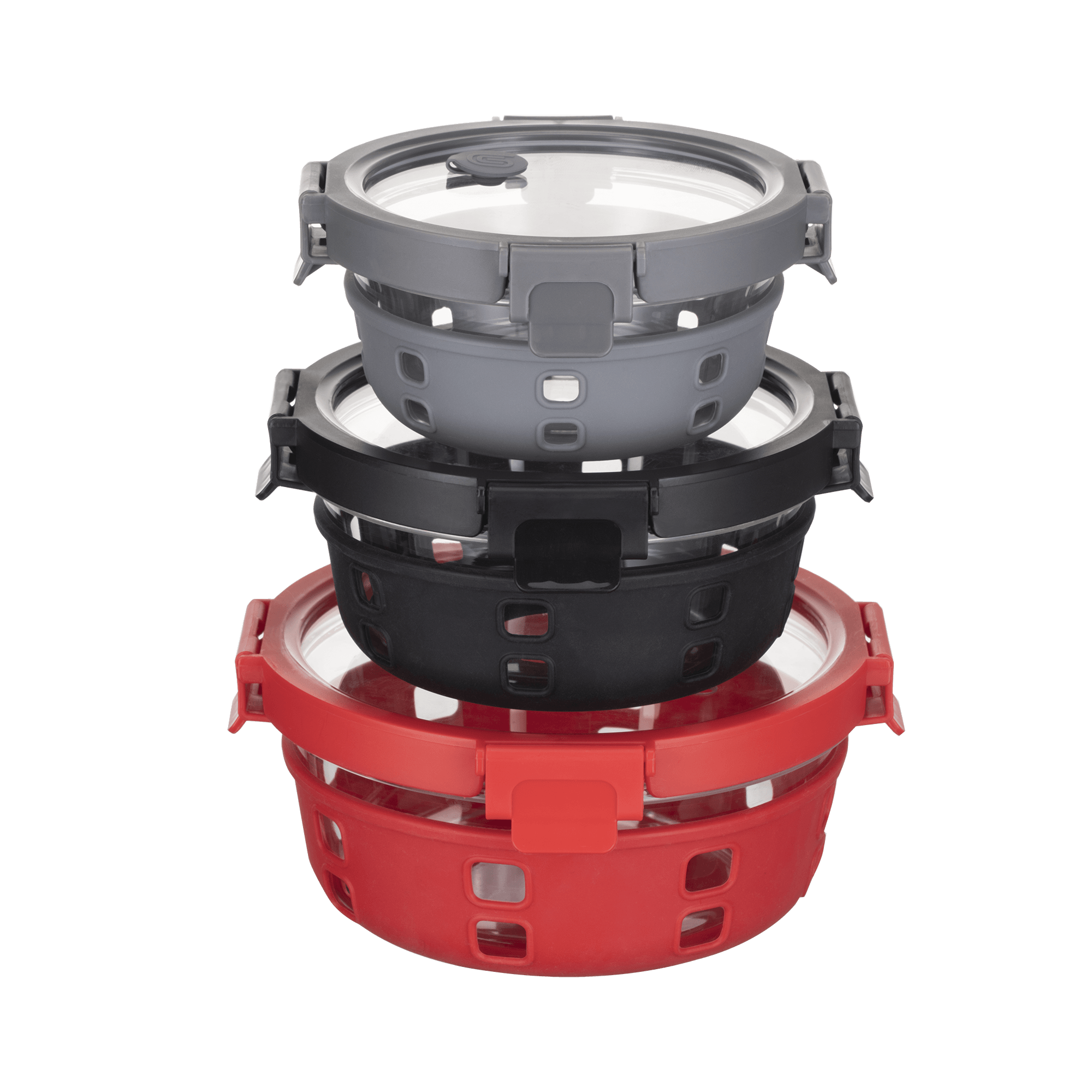 Glass Containers + Lids Set