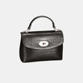David Jones Textured PU Leather Handbag For Everyday Use