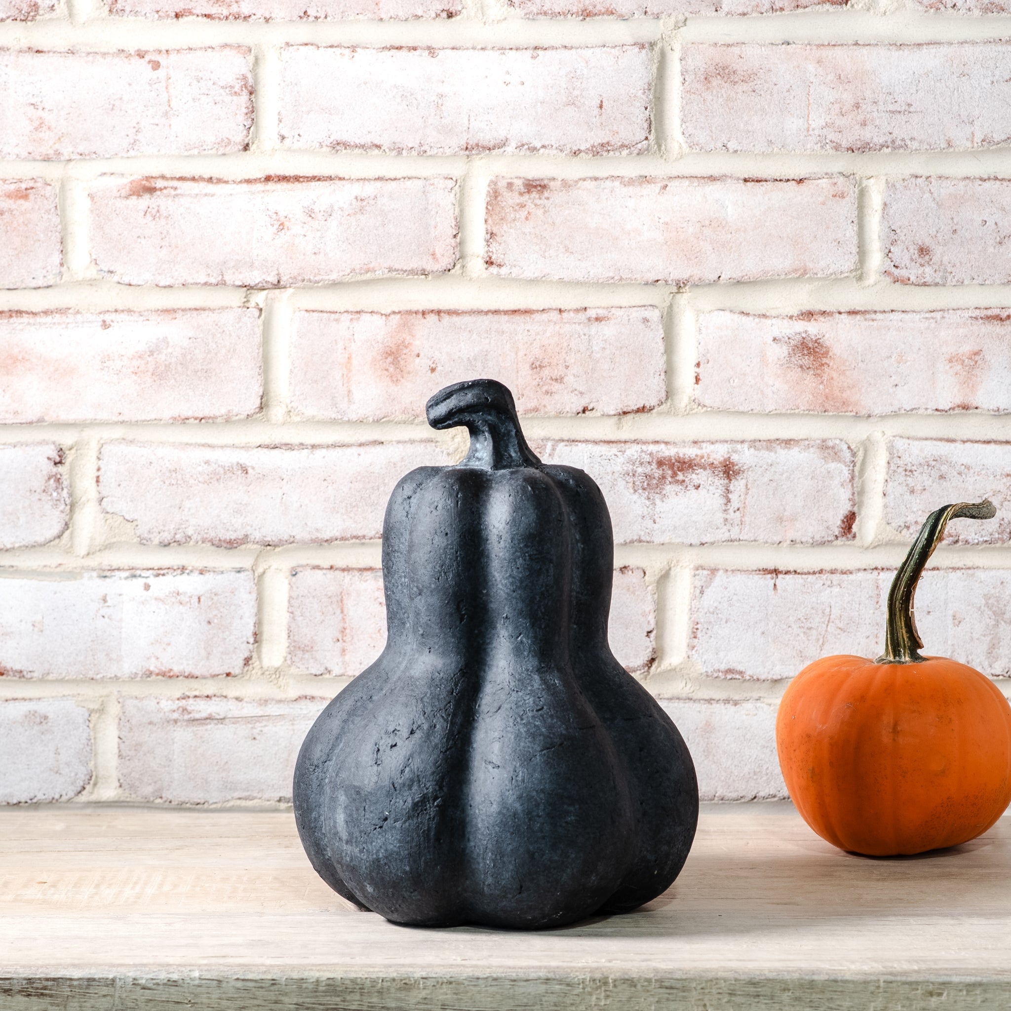 Black Terracotta Gourd