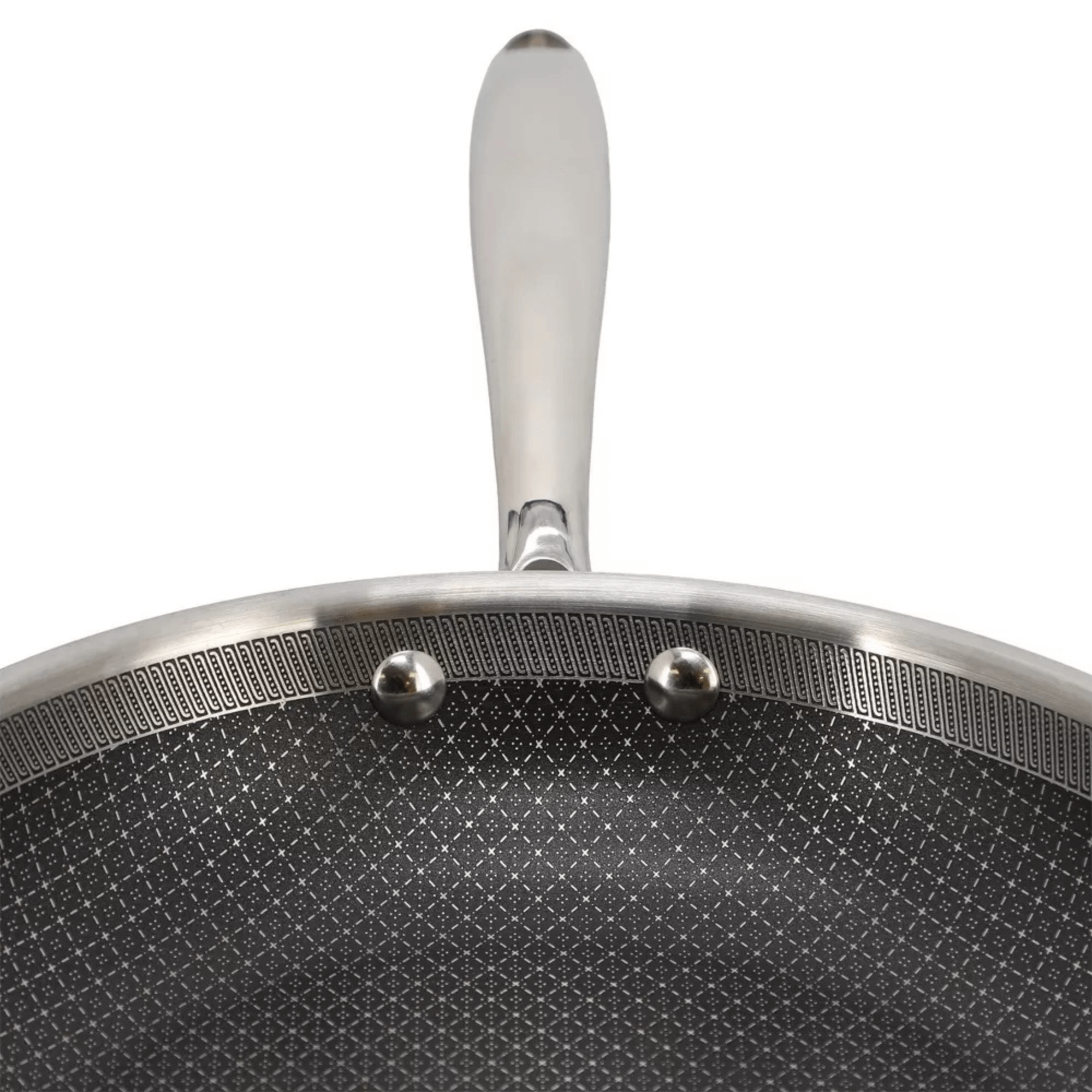 Better Chef 8-Inch 3-Ply Stainless Steel Nonstick Fry Pan with Rolled Edge