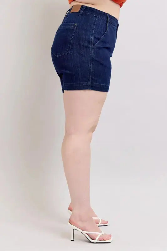 Judy Blue Jeans - Full Size High Waist Denim Shorts