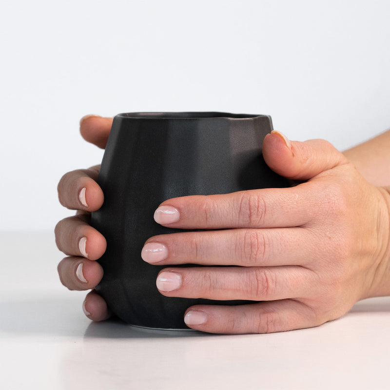 Ceramic Stemless Wine Glass