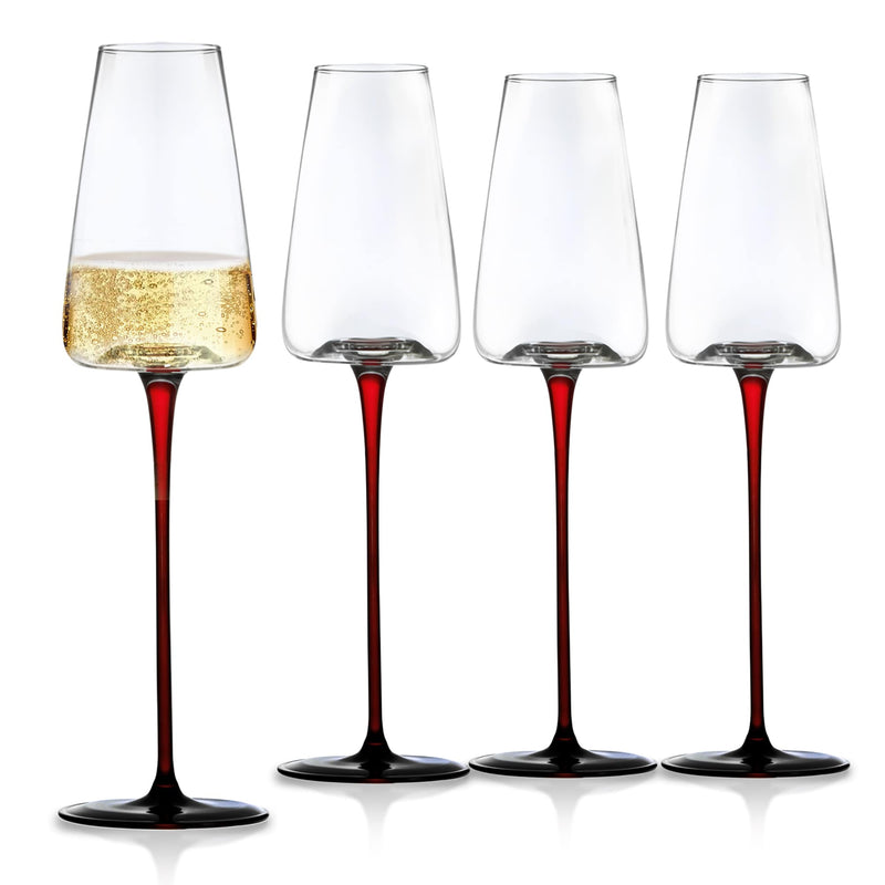 Concave Champagne Glasses - 9oz