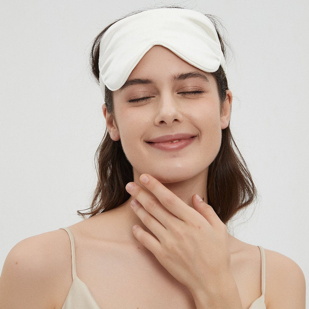 Charmeuse Silk Sleep Mask by Mari Ann Silk