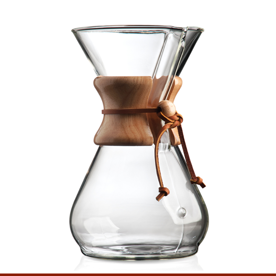Chemex Classic Coffee Makers 3 , 6, 8, 10 Cup Great Deal and In Stock!
