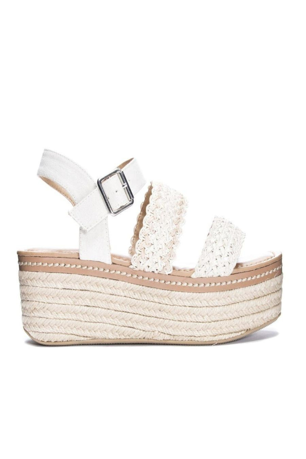 Cream Canvas Shoes