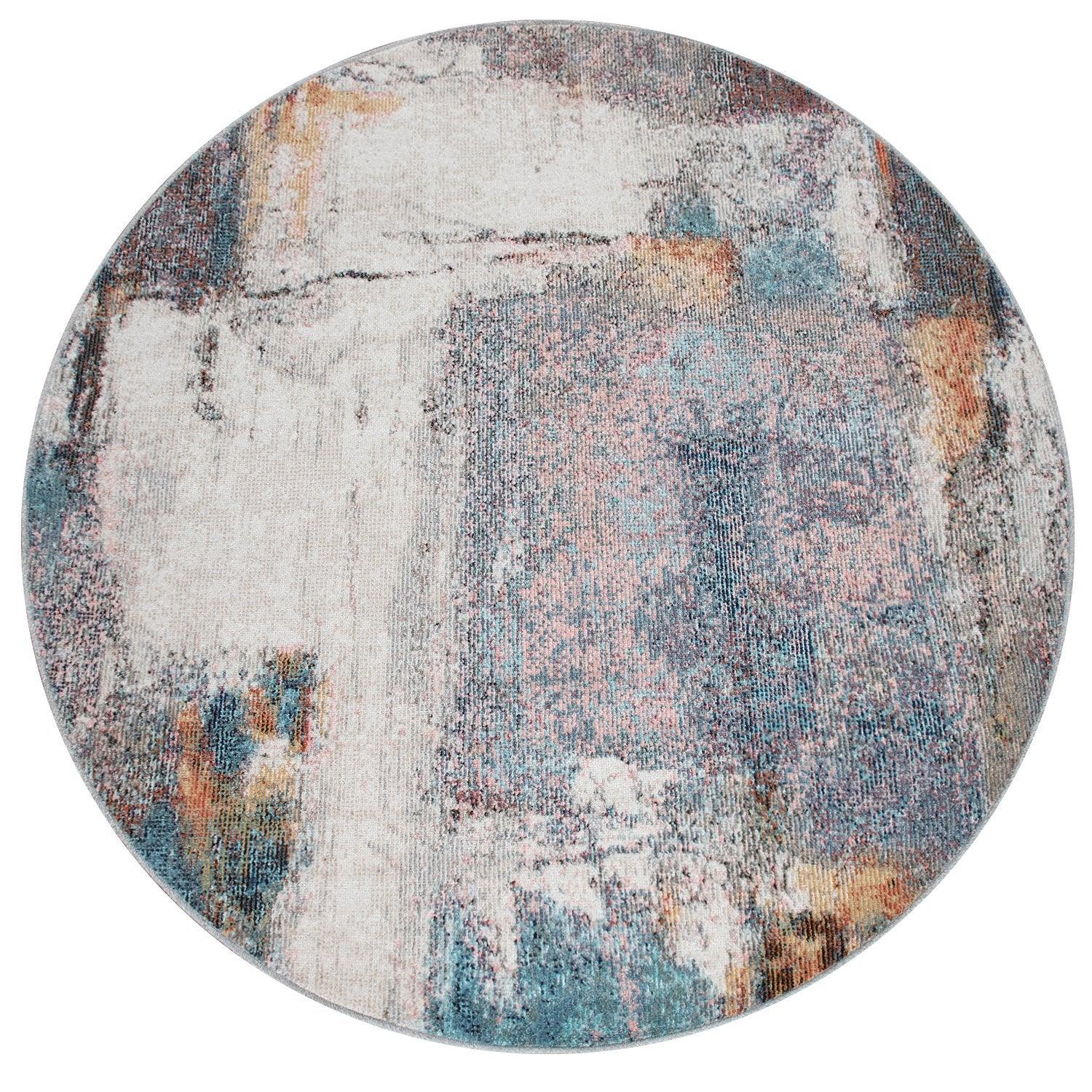 Colourful Indoor & Outdoor Rug for Balcony Industrial Look
