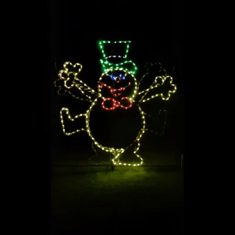 Commercial Dancing Frosty Animated