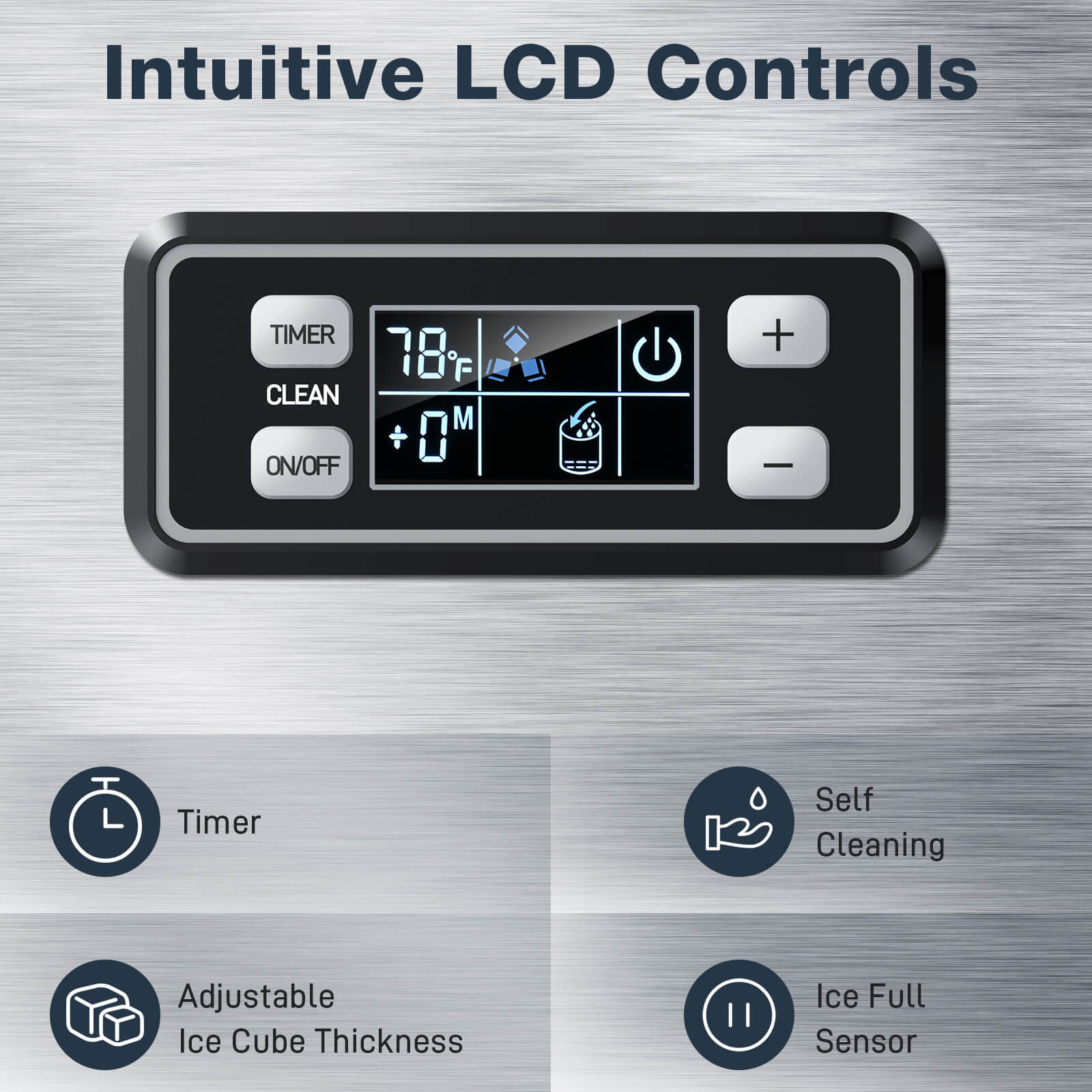 100LBS/200LBS/265LBS  Freestanding Commercial Ice Maker Z5845A