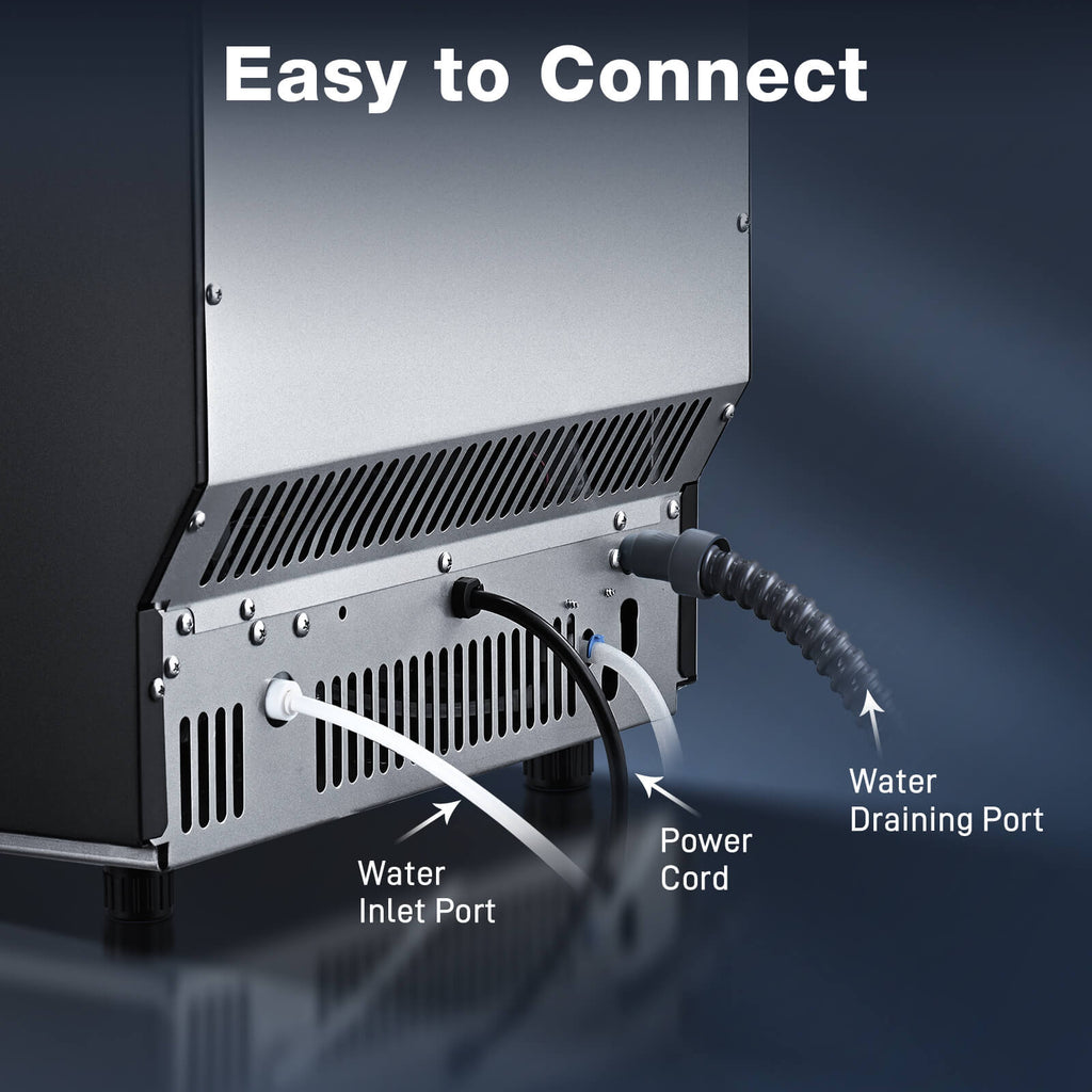 100LBS/200LBS/265LBS  Freestanding Commercial Ice Maker Z5845A