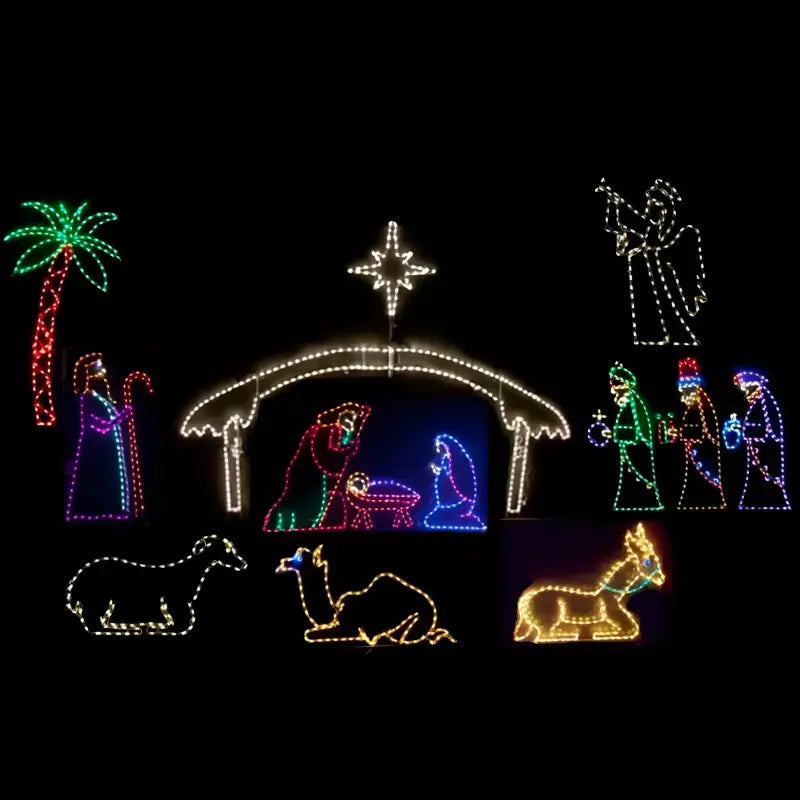 Complete Nativity Scene