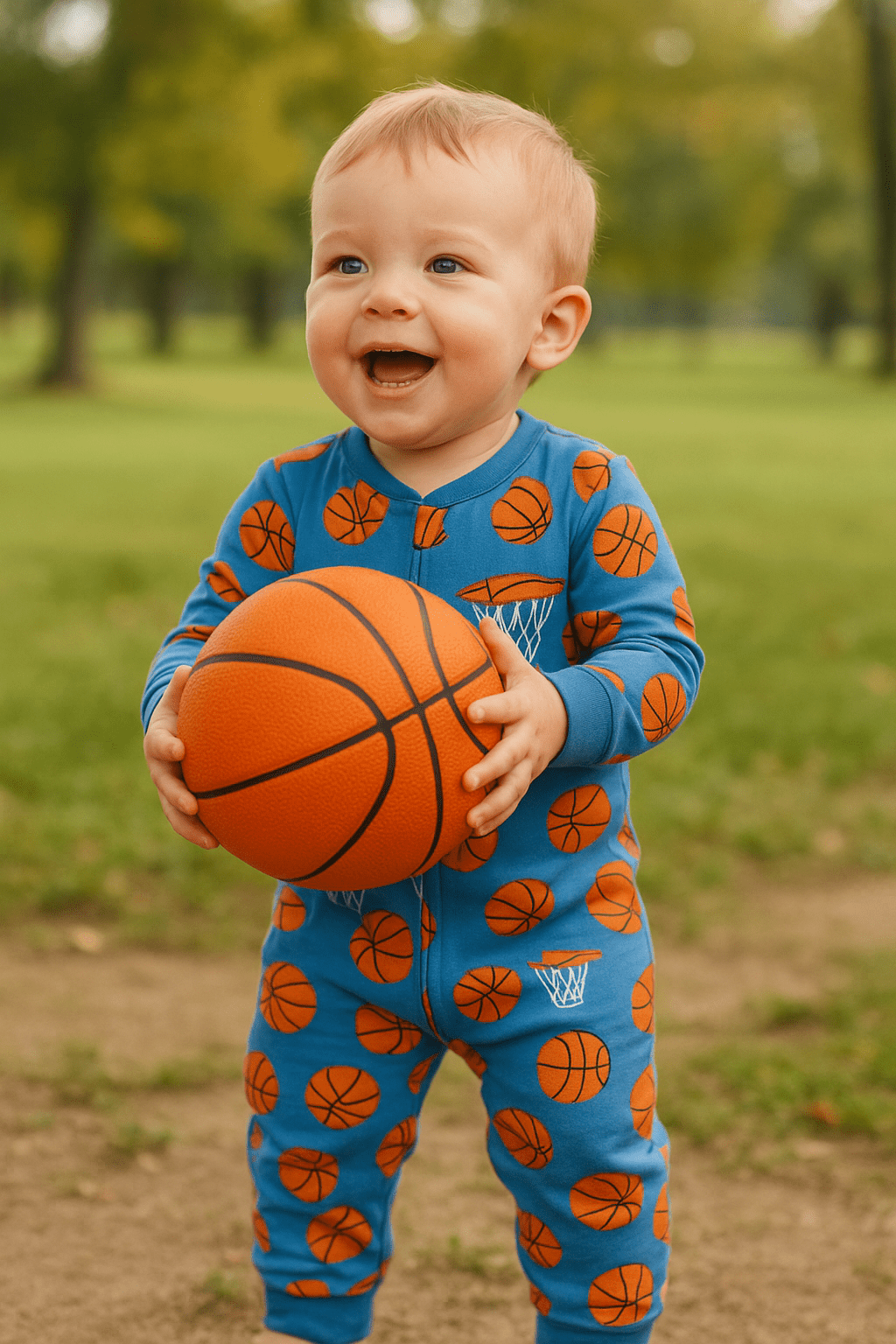 Convertible Romper Basketball