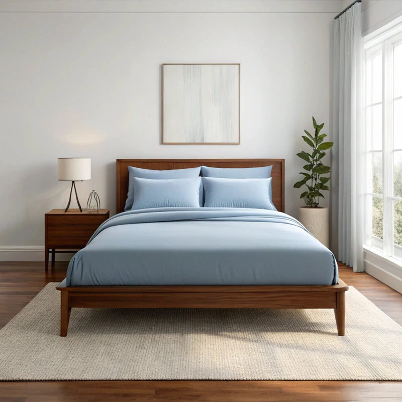 Copper-Infused Bamboo Bed Sheets – Cooling, Antimicrobial & Hypoallergenic