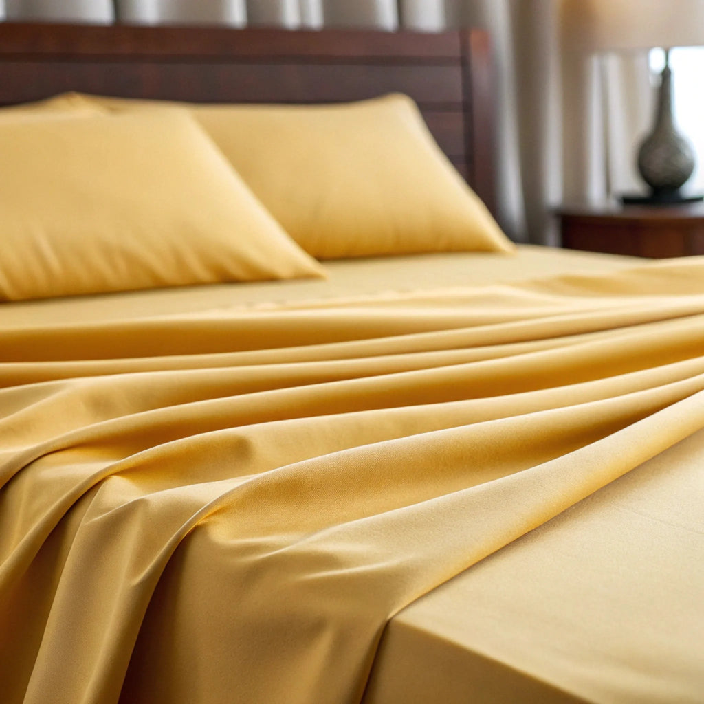 Copper-Infused Bamboo Bed Sheets – Cooling, Antimicrobial & Hypoallergenic