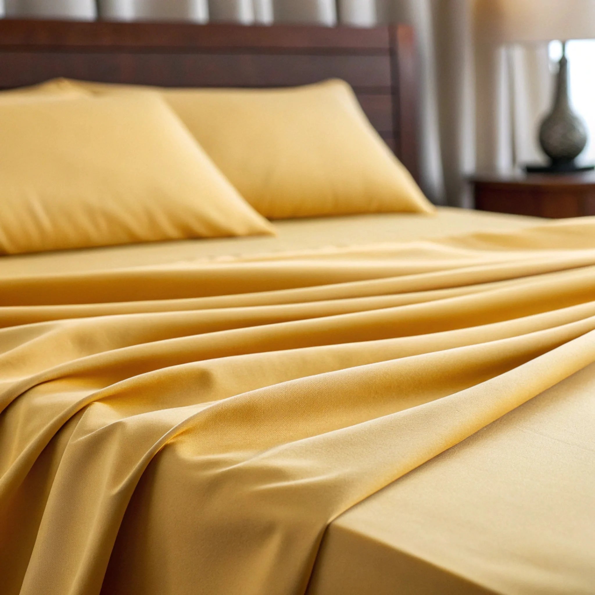 Copper-Infused Bamboo Bed Sheets – Cooling, Antimicrobial & Hypoallergenic