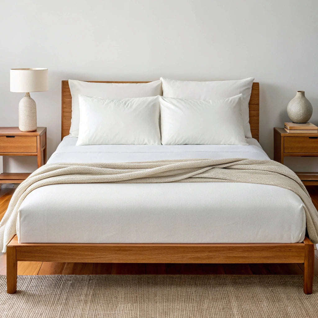 Copper-Infused Bamboo Bed Sheets – Cooling, Antimicrobial & Hypoallergenic