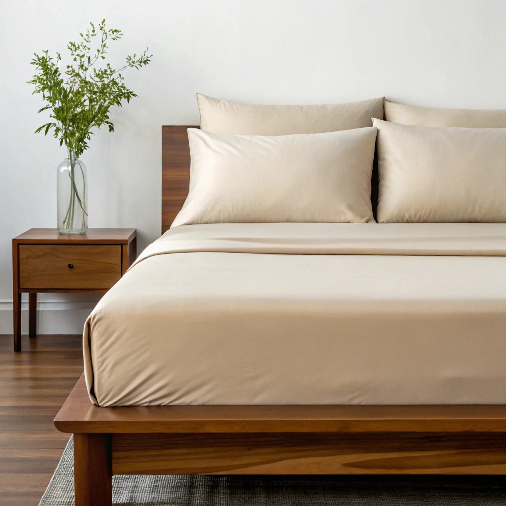 Copper-Infused Bamboo Bed Sheets – Cooling, Antimicrobial & Hypoallergenic