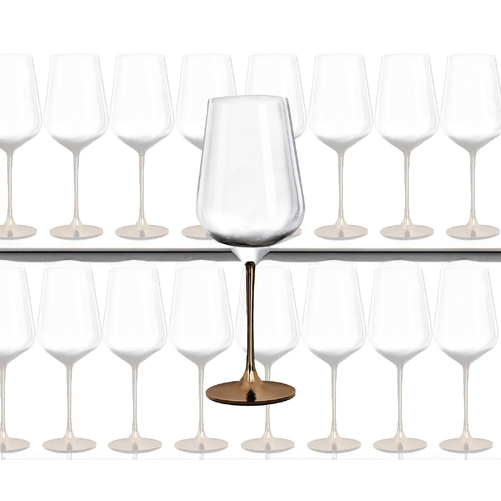 Full-Bottle Premium Artisan Copper Wine Glasses (750 mL / 25 fl. oz)