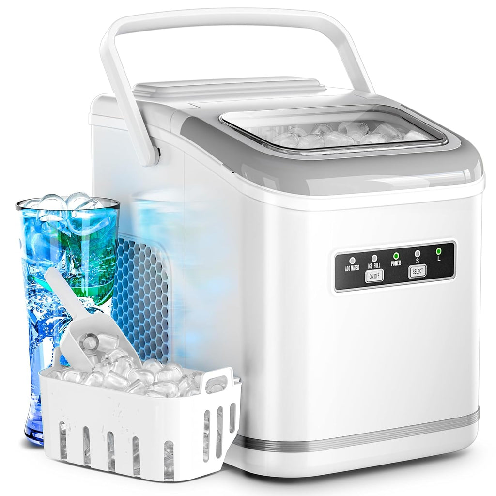 Countertop Ice Maker 9 Bullet Ice Cubes in 6 Mins,  Z5812K