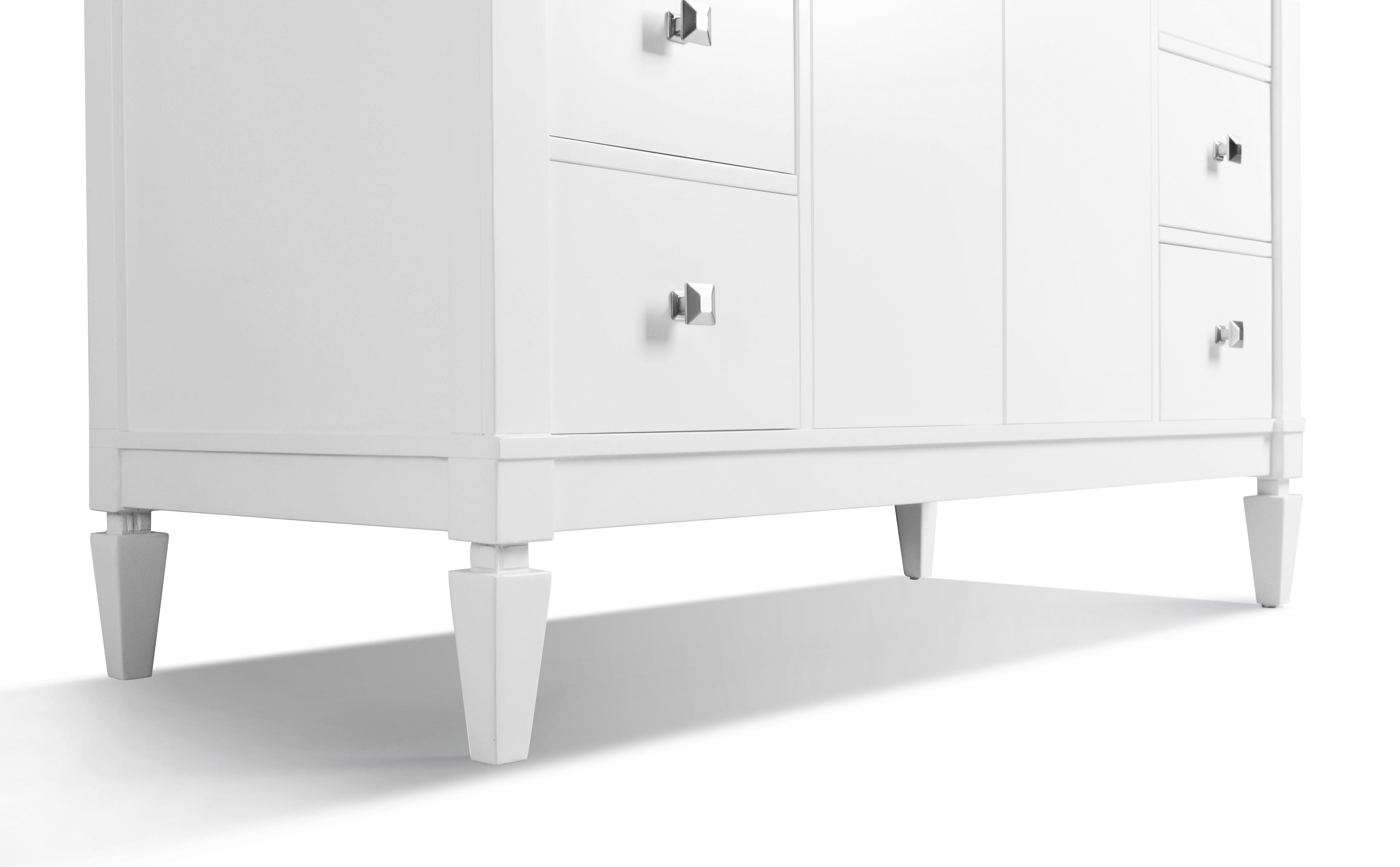Kayleigh Bathroom Vanity with Sink and Carrara White Marble Top Cabinet Set