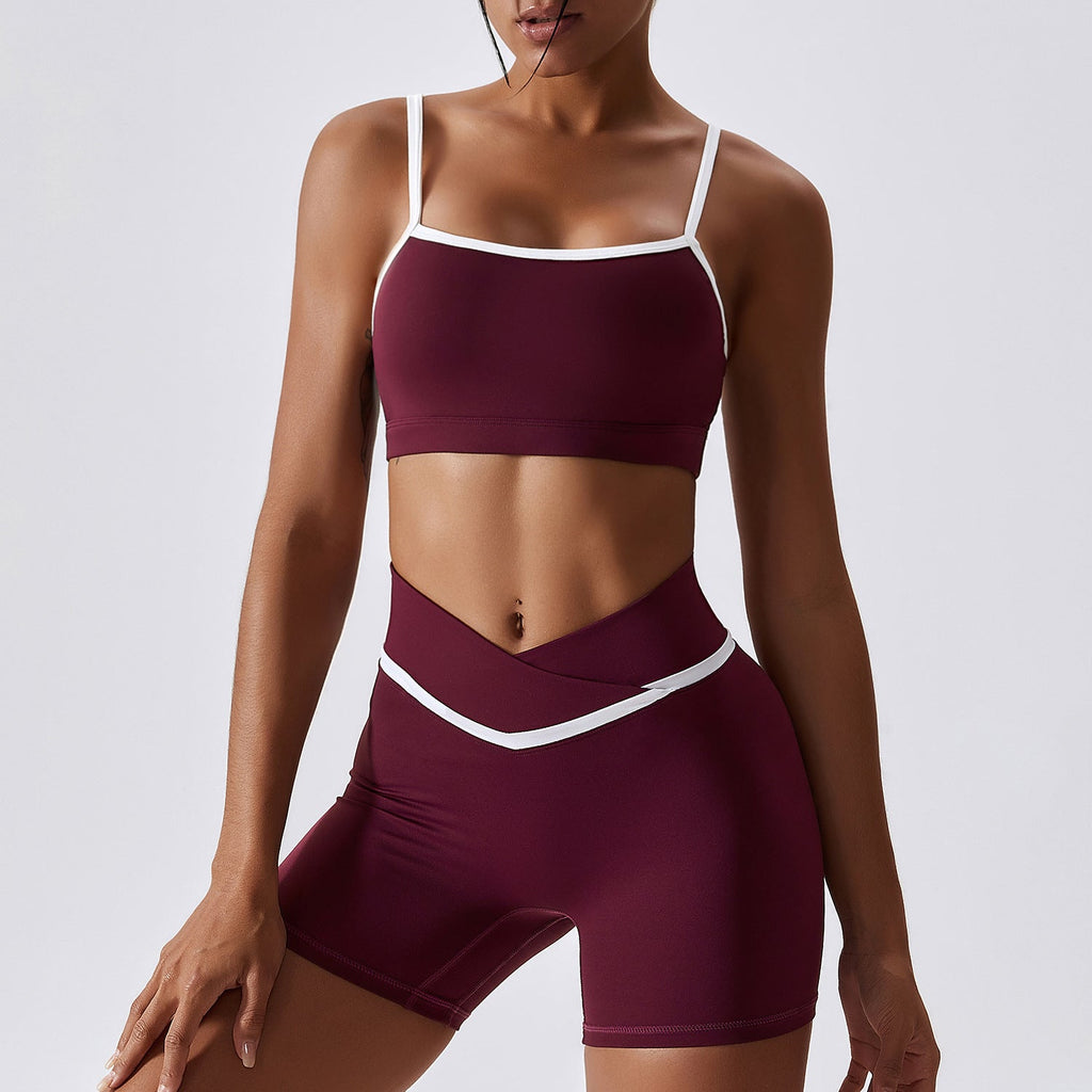 Quick Dry Fitness Leggings and Top for Women