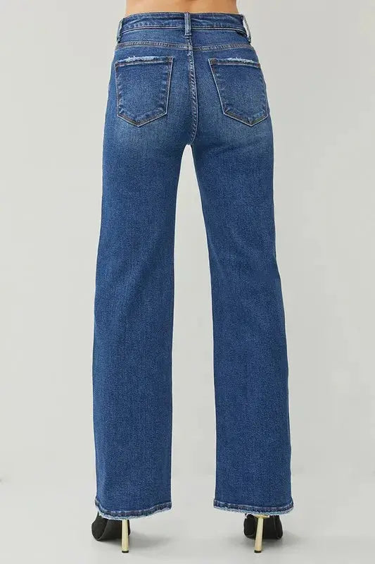High Rise Straight Leg RISEN Jeans