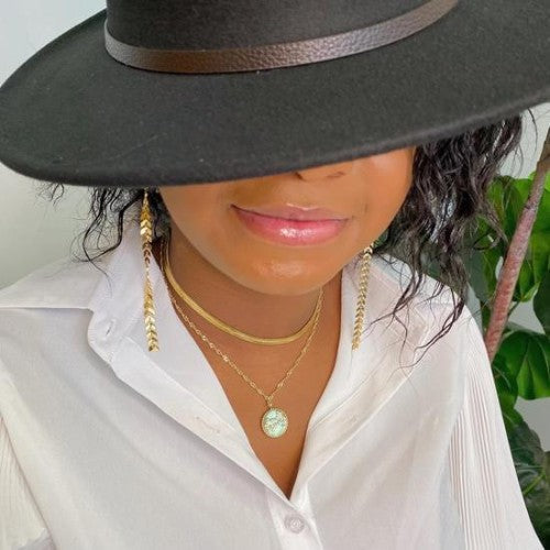 Gypsy Chain Dangle Earrings