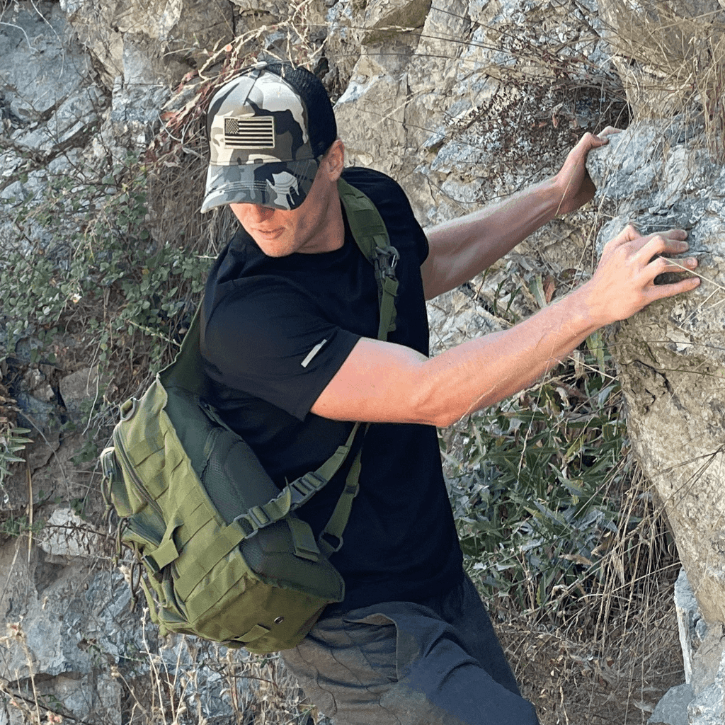 JupiterGear American Flag Trucker Hat with Adjustable Strap | Breathable & Unisex