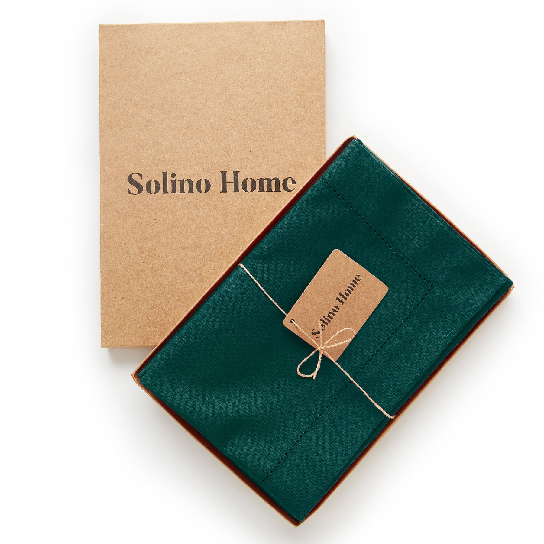 Cotton Linen Hemstitch Napkins