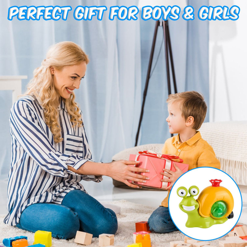 2-in-1 Snail Baseball Sprinkler – Rotating Summer Water Toy