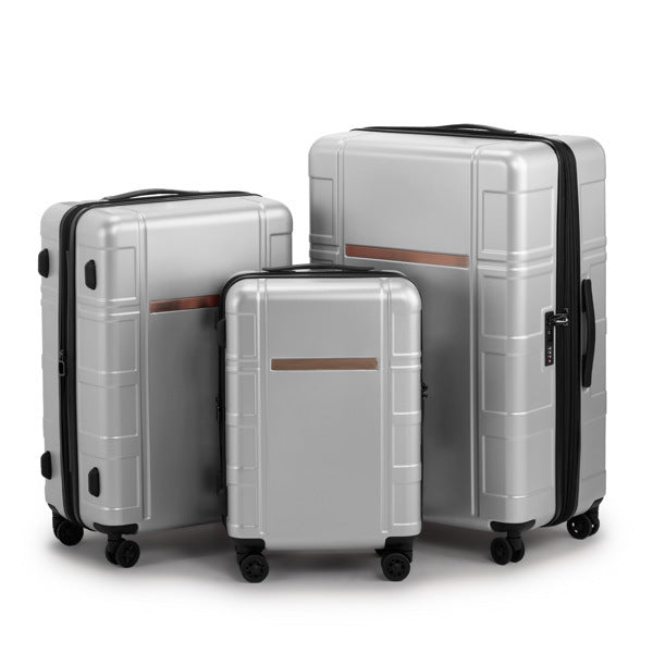 Luggage Expandable Suitcase PC+ABS 3 Piece Set with TSA Lock Spinner