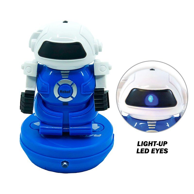 Infared Controlled RC Mini Robot In A Can
