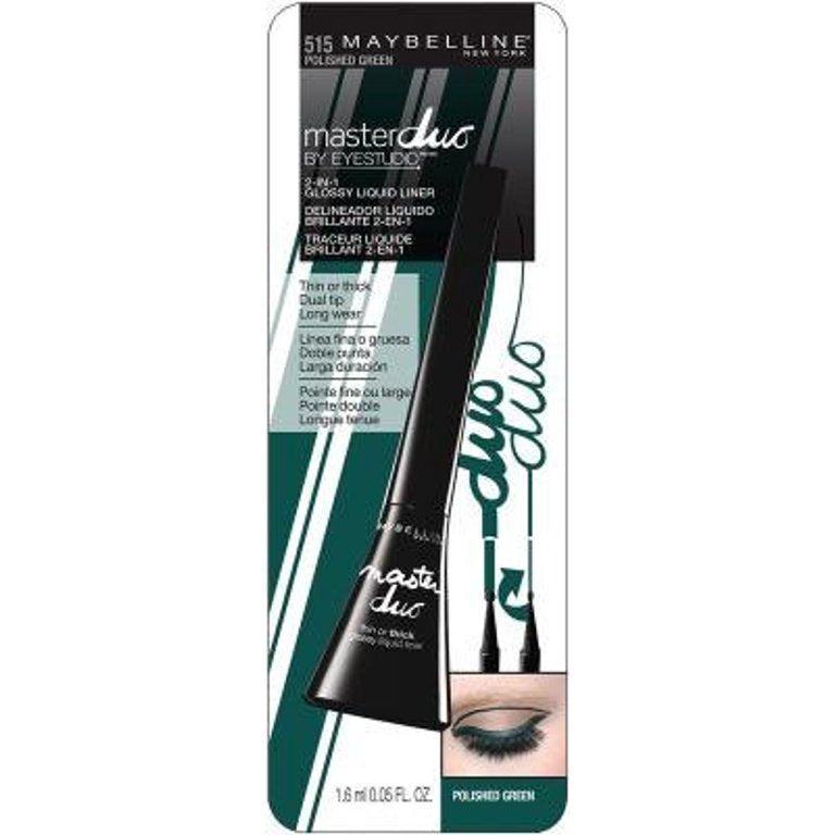 MAYBELLINE Eye Studio Master Duo Glossy Liquid Eyeliner